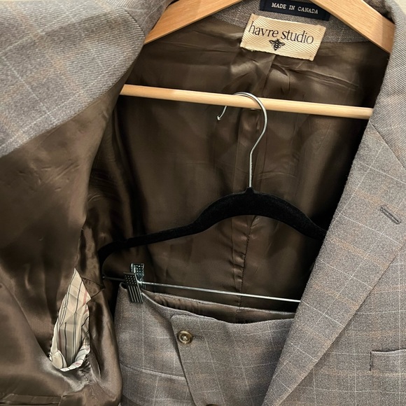 Havre Studio vintage skirt set in pale grey - Picture 4 of 10